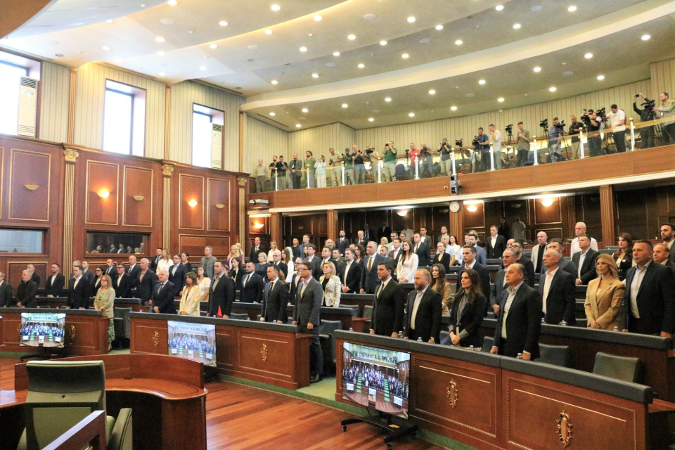 Блокада во Собранието на Косово – денеска 50-ти обид за конституирање