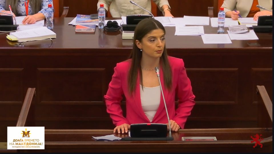Бојковска: Ребалансот на Буџетот е огледало  на нашата посветеност и визија да ја водиме Македонија напред