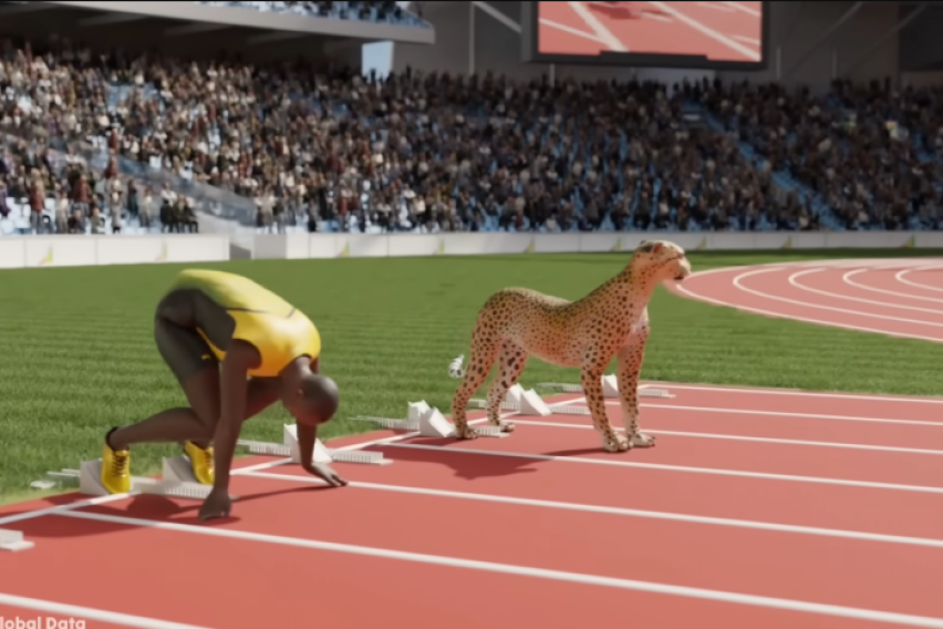 ВИДЕО: Симулација покажува што би се случило во трка меѓу Усеин Болт и гепард