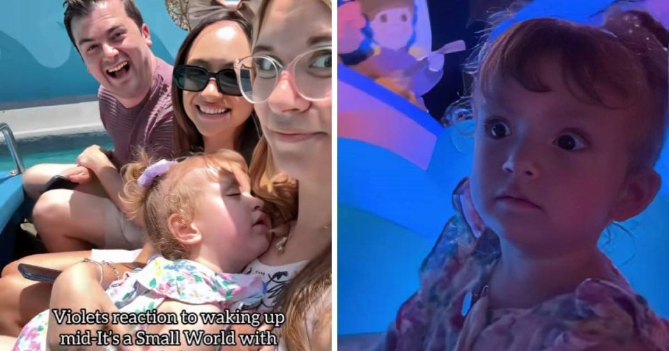 Видео: Погледнете ја реакцијата на ова двегодишно девојче кое се буди во „Дизниленд“