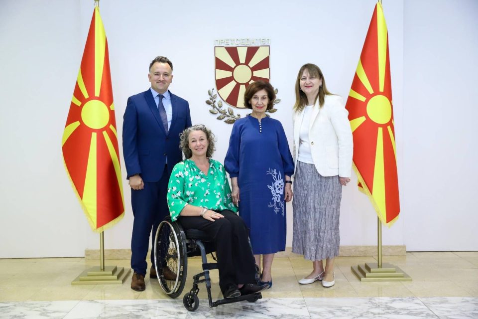 Сиљановска-Давкова ја прими Карол Межеван, директорка на Светска банка за државава и Косово