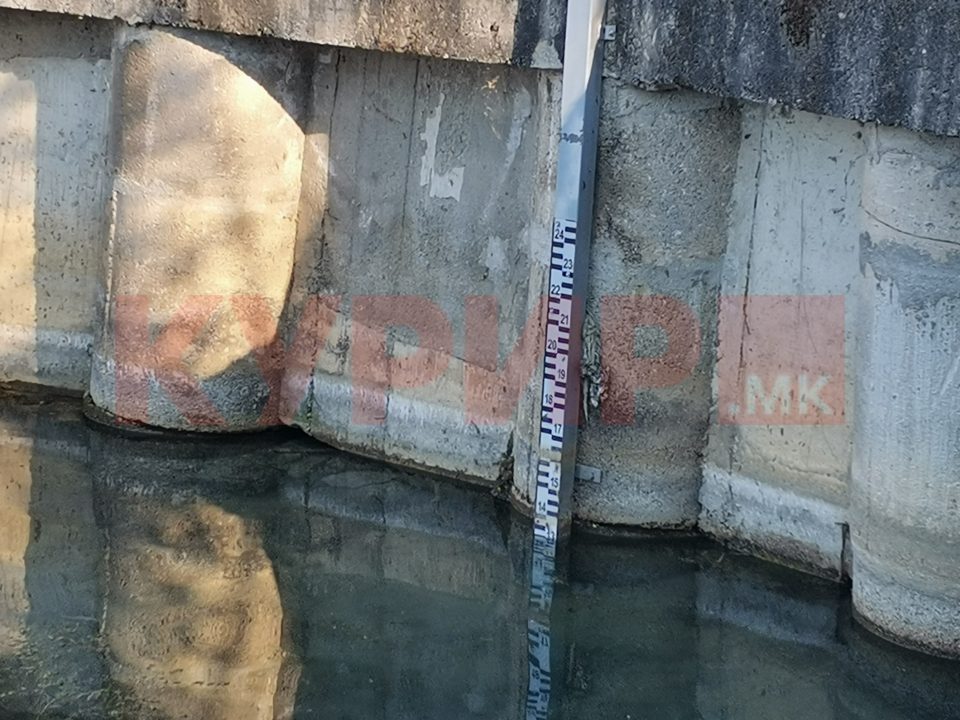 Нивото на водата на Охридското Езеро над просекот за овој период