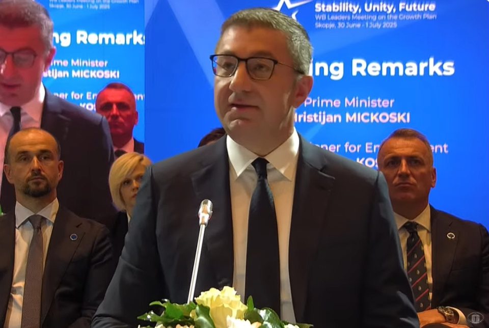 Мицкоски: Нашата сила е во обединетоста и стабилноста преку зајакнување на односите со нашите соседи и со ЕУ