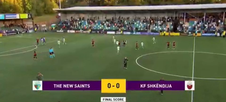 Шкендија одигра нерешено против ТНС во Велс