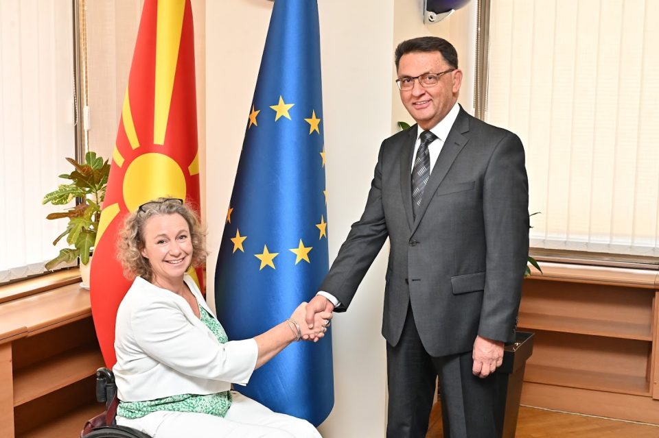 Народната банка – одржување на макроекономската стабилност во прилог на економскиот развој: Прва средба меѓу гувернерот Славески и директорката на Светската банка, Кaрол Межеван