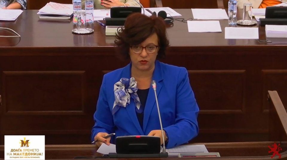 Стаменкоска Трајкоска: Владата одговорно управува со финансиите и ги насочува средствата кај граѓаните