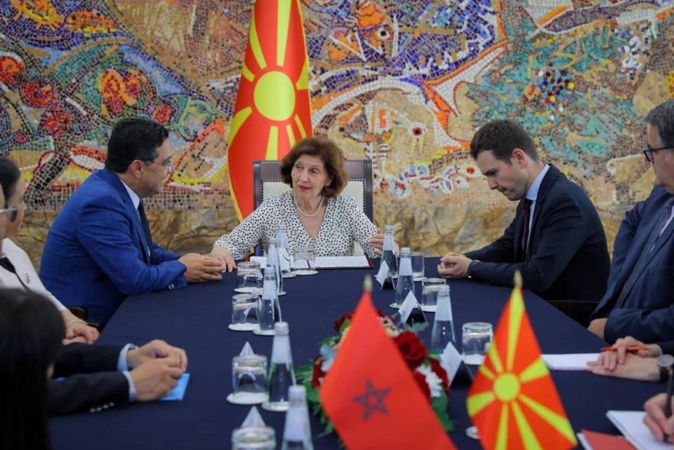 Сиљановска-Давкова оствари средба со Насер Бурита