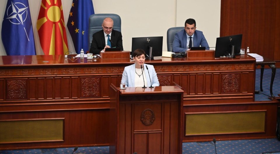 Димитриеска-Кочоска: Секоја ставка во ребалансот има цел – развој, сигурност и фискална одговорност