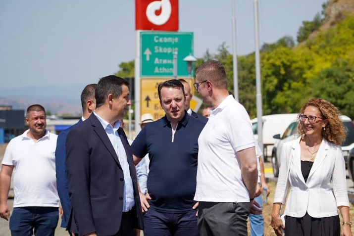 Николоски: Го пуштивме новиот Западен Булевар на Гевгелија, а во следниот период ќе работиме во Моин, Прдејци и Богородица-Гевгелија