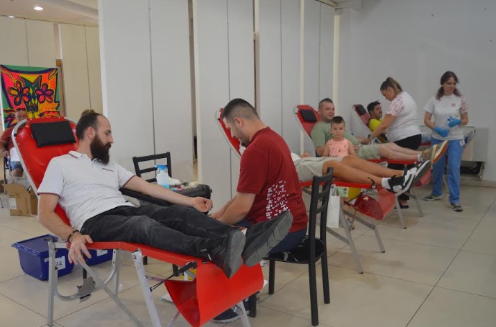 Успешно спроведена крводарителна акција во Општина Илинден