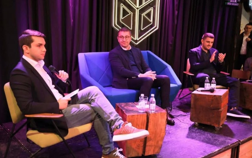 Мицкоски: Конески од УМС на ВМРО-ДПМНЕ избран за потпретседател на младината на EPP