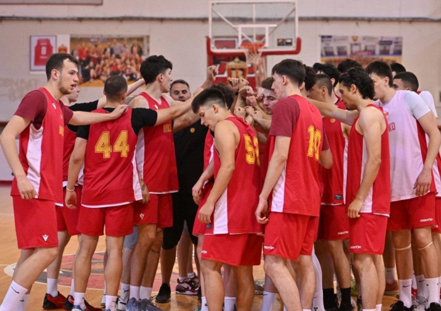 Последна контрола на македонските кошаркари пред заминувањето за Ерменија