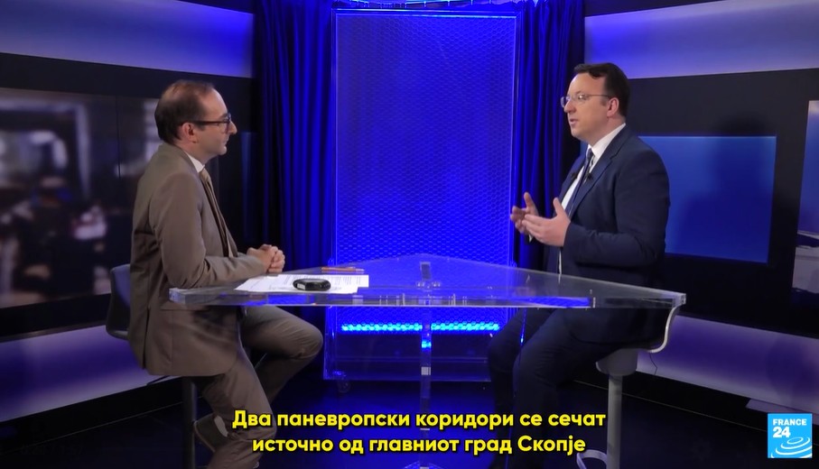 Николоски: Работиме паралелно на развој на двата паневропски коридори 8 и 10, бараме силна подршка од европските земји