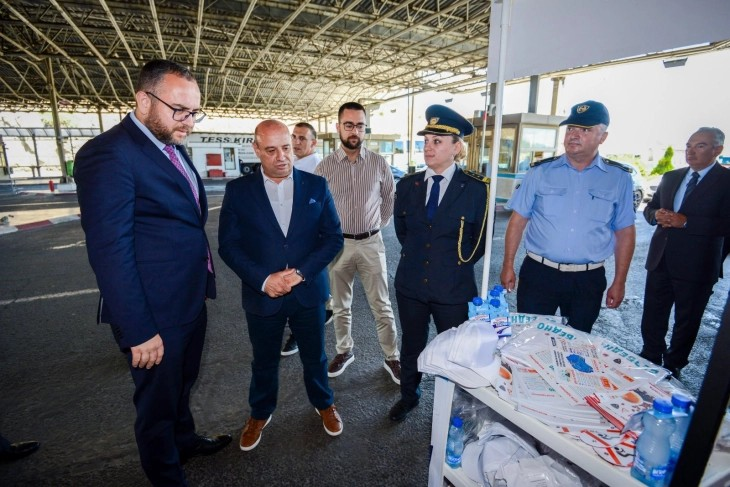 Тошковски на ГП „Табановце“ ќе ја промовира кампањата „Безбедно во лето – Вози одморен“