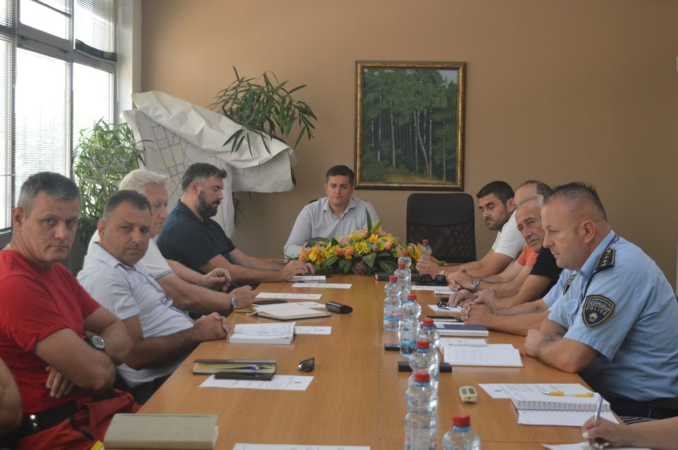Одржана средница на Штабот за заштита и спасување на општина Илинден