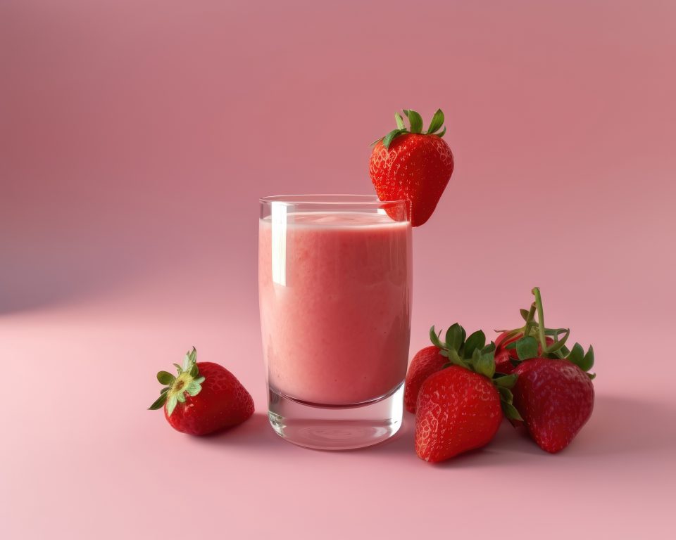 Рецепт: Смути од јагоди и босилек