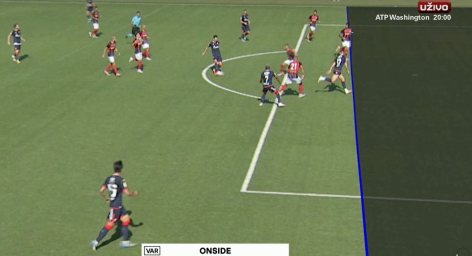 Црвена Ѕвезда победи во Гибралтар на меч каде ВАР ја повлече најсмешната линија! (ВИДЕО)