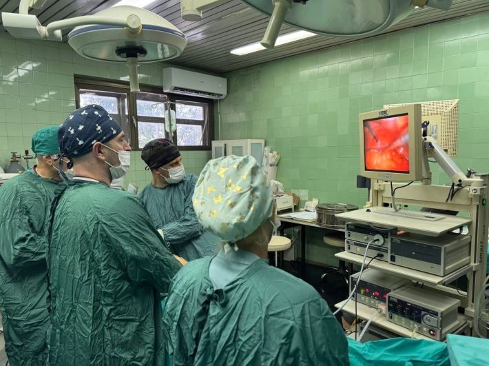 Прва лапароскопска уролошка операција во болницата во Кавадарци