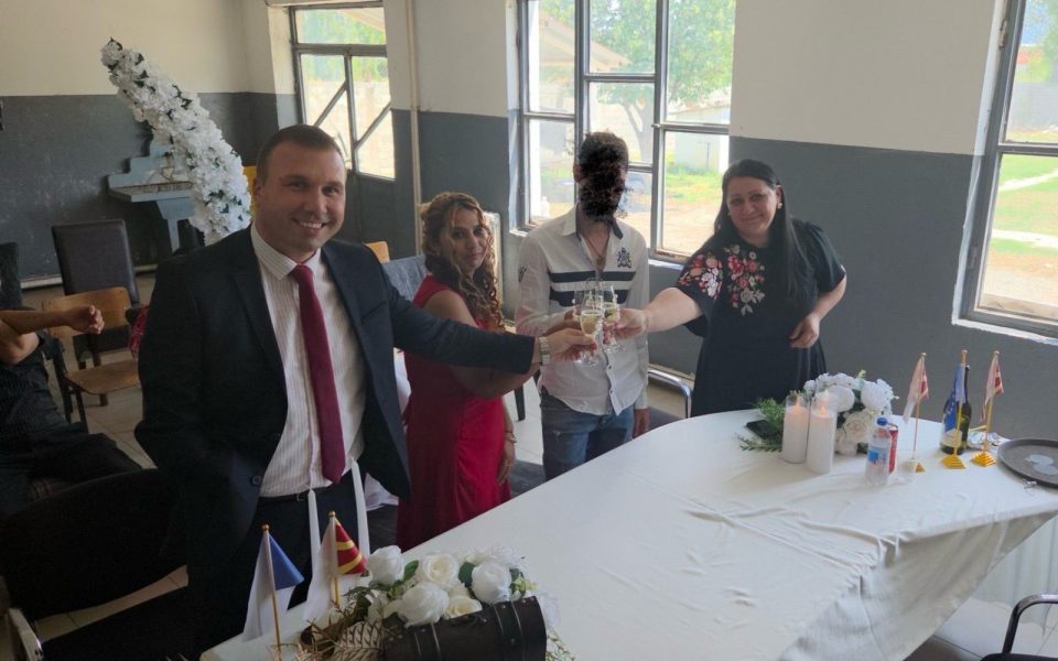 ФОТО: Свадба во струмичкиот затвор