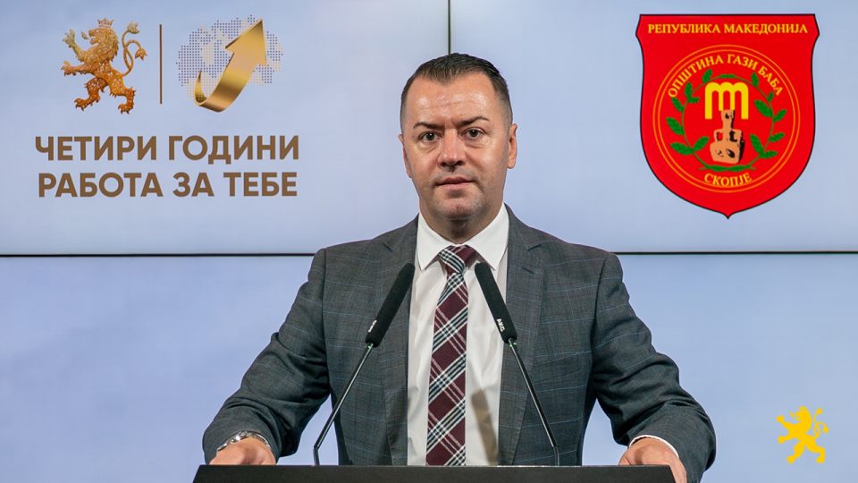 Стефковски: Историски развој на Гази Баба, реализирани 670 проекти за 4 години