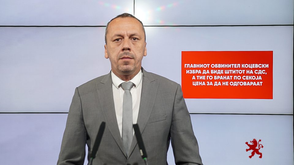 Петрушевски: Главниот обвинител Коцевски избра да биде штитот на СДС, а тие го бранат по секоја цена за да не одговараат