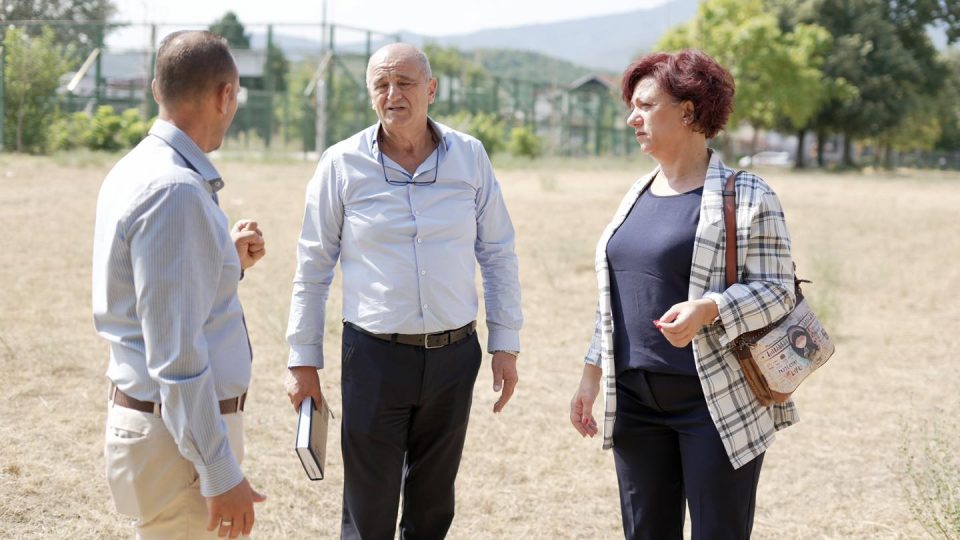 Во Драчево започнува изградбата на нова спортска сала за учениците во „Кузман Шапкарев“