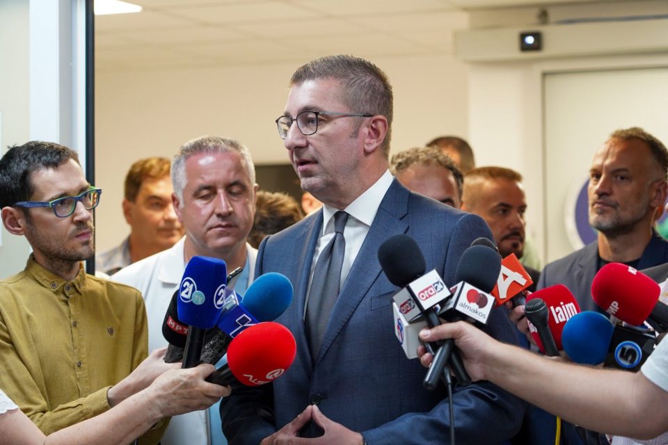 Мицкоски: Ќе има одговорност за секој што ќе се огреши пред законот без разлика од која политичка партија доаѓа