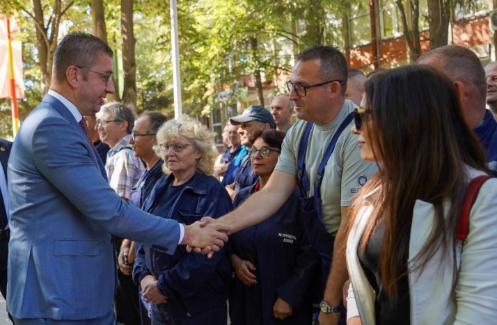Мицкоски од РЕК: Честит празник Св. Богородица, почит за рударите кои јуначки работат и создаваат