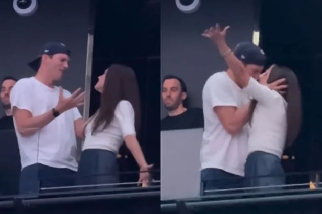 ВИДЕО: По гласините за развод, Ештон Качер и Мила Кунис фатени во луда забава на концерт на „Бекстрит Бојс“