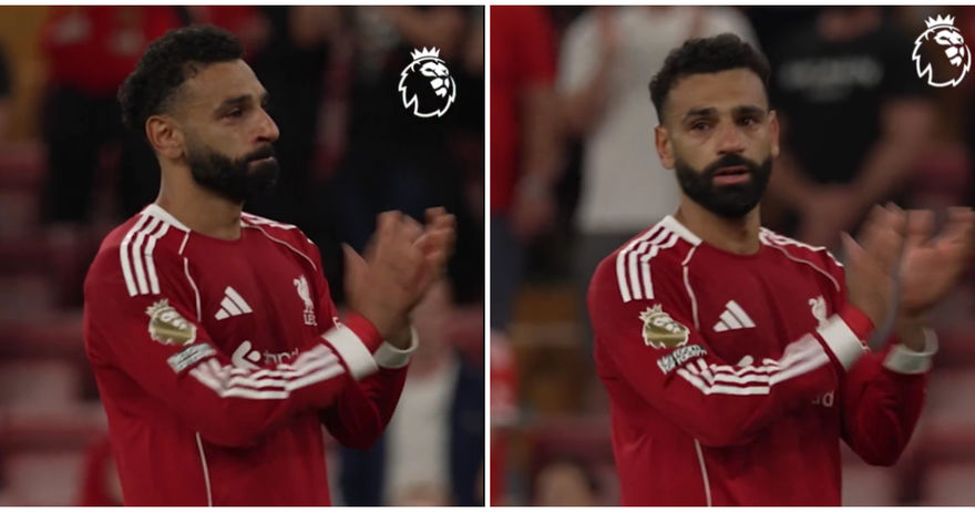 ВИДЕО: Ечеше песна во чест на Жота, Салах плачеше и последен го напушти теренот!