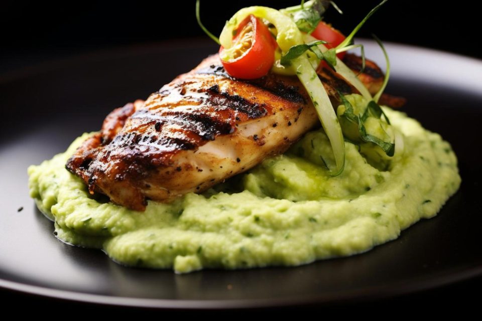 Лесно гурманско задоволство: Пилешко соте со кремасто пире од грашок