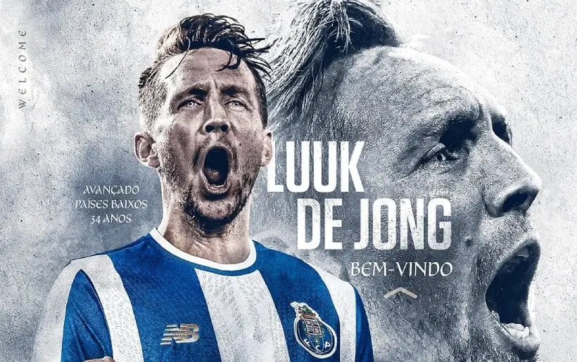 Лук де Јонг со трансфер во Порто