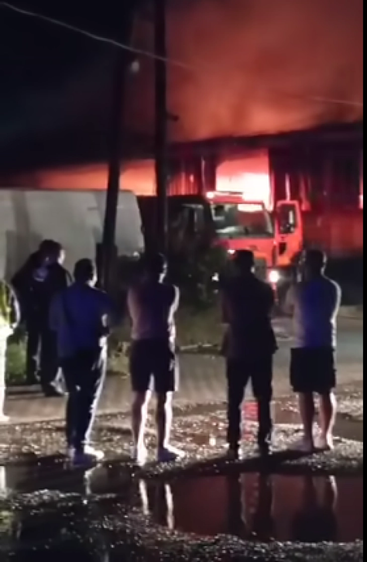 Удар од гром го предизвика пожарот во велешката фабрика „Аронија“ во сопственост на ДПТУ „Мирана“