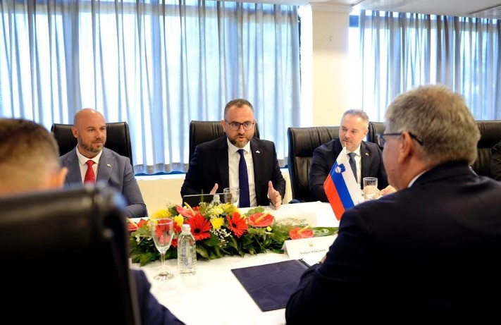 Тошковски и Поклукар: Одлична соработка на полето на безбедноста, Словенија ја дава својата поддршка во секој чекор