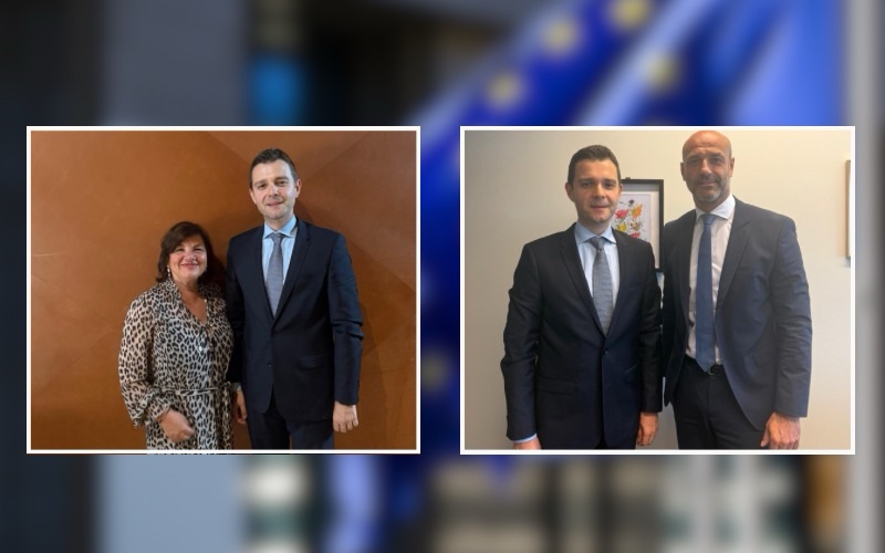 Муцунски на средби во Стразбур: Потврдена посветеноста на Македонија кон демократијата и човековите права