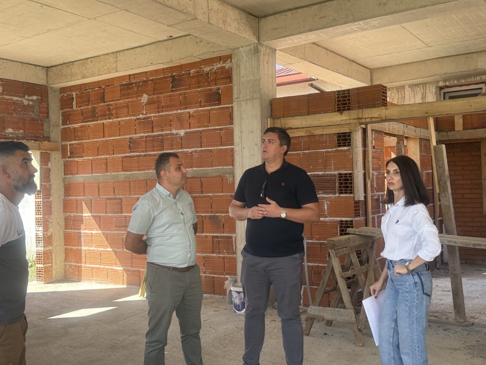 Александар Георгиевски во увид на  детската градинка „Гоце Делчев“