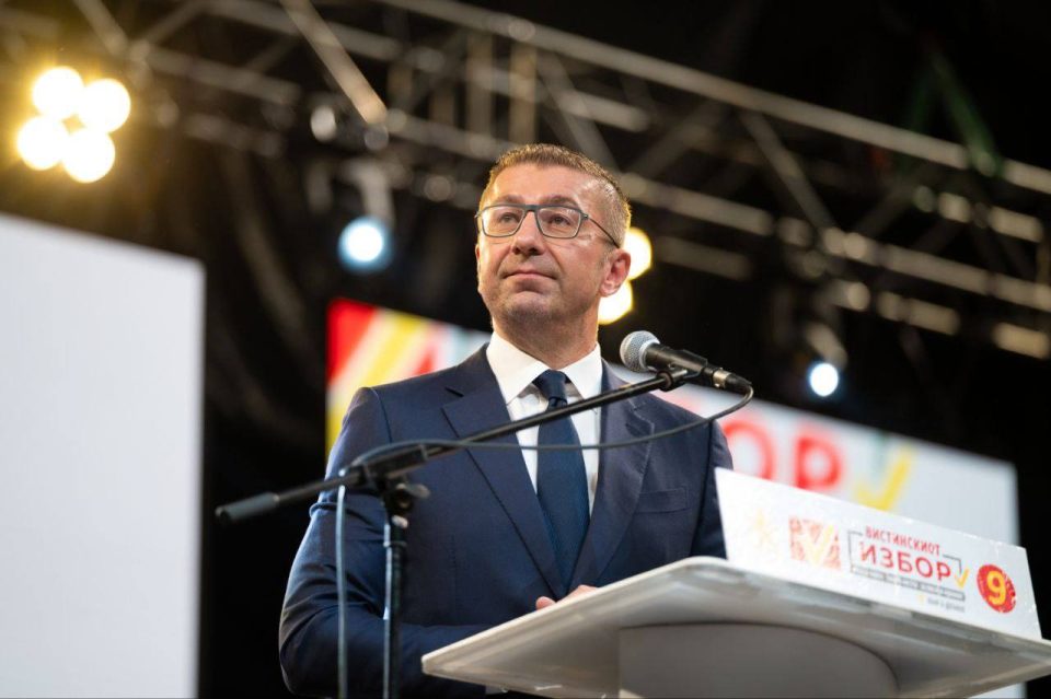 Мицкоски: Филипче и неговиот ментор од Струмица се во коалиција со личност што е на црна листа за корупција, ќе доживеат огромен пораз