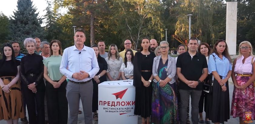 Дрвошанов: Mасовна посетеност на нашите штандови, имаме многу добри идеи и предлог-проекти, заедно со нашите граѓани ќе понудиме победничка програма