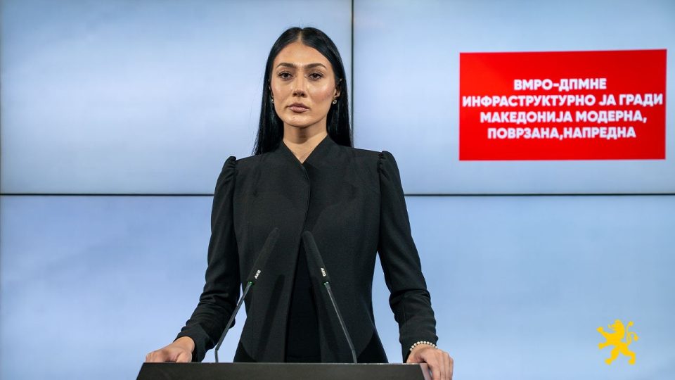 Андоновска: ВМРО-ДПМНЕ инфраструктурно ја гради Македонија модерна, поврзана, напредна