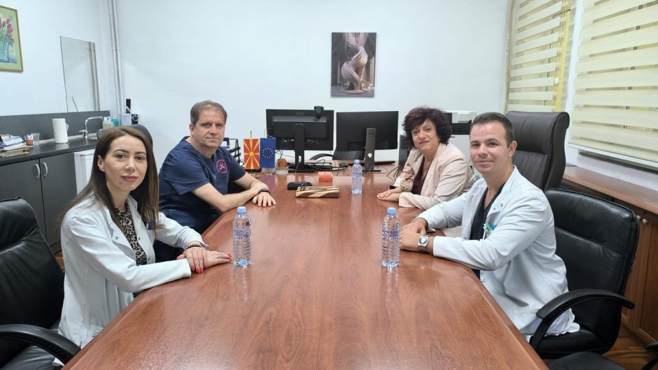 Бети Стаменкоска Трајкоска ја посети УК за радиологија и онкологија