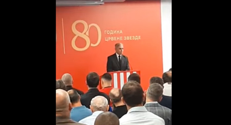 ВИДЕО: Бошко Ѓуровски се онесвести зад говорницата на комеморацијата на Дејан Миловановиќ