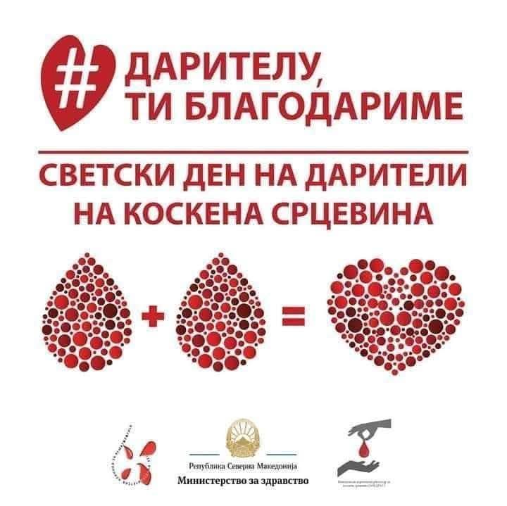 Алиу: Секој доброволен дарител на матични клетки претставува надеж за спасување човечки животи