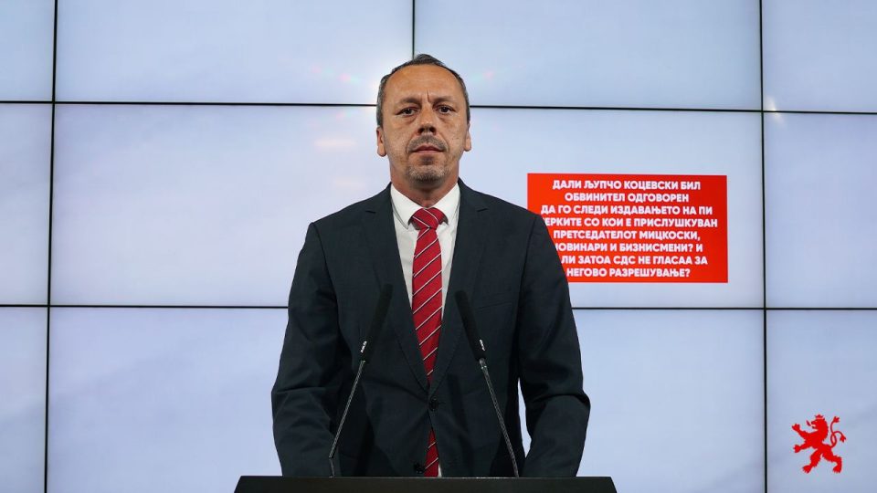 Петрушевски: Дали Коцевски бил одговорен да го следи издавањето на ПИ мерките со кои е прислушкуван Мицкоски, новинари и бизнисмени?