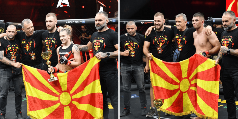 Даниела Алексовска и Марко Трајановски доминираа пред домашната публика во Скопје!