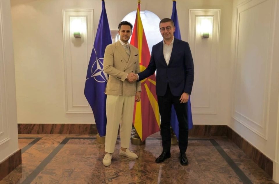 Мицкоски на средба со Биковиќ: Иницијатива за инвестиција во Берово