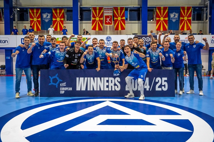 Алкалоид го доби пехарот за триумфот во ЕХФ Европскиот куп