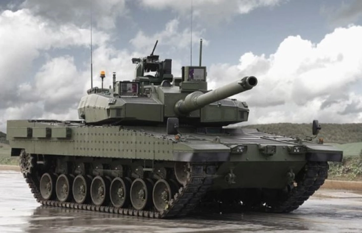 Турција започна сериско производство на тенкот „Алтај“ со домашен мотор