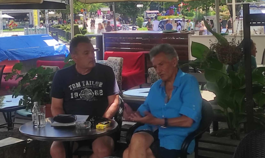 Григор Копров во „Ништо лично“ со Антонио Димитриевски