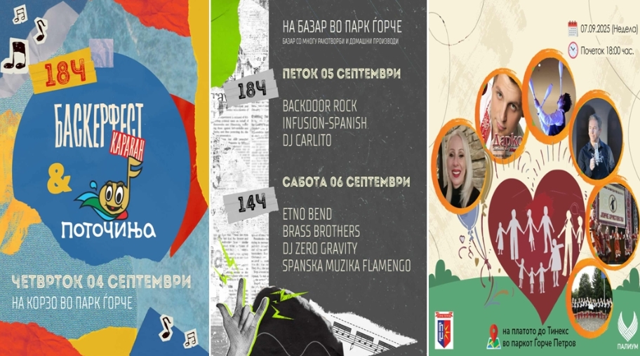 Забава за сите генерации: Разновидна програма на Културно лето 2025 во Ѓорче Петров