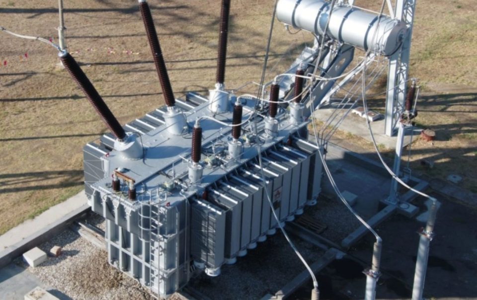 АД МЕПСО го пушти во пробна работа новиот 400/110 kV трансформатор во ТС Дуброво со моќност од 300 MVA